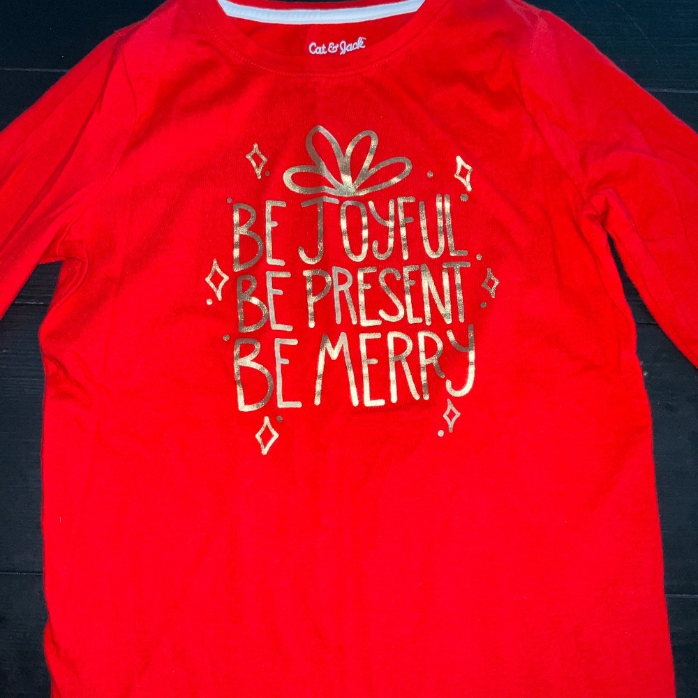3 holiday girls shirts 7/8